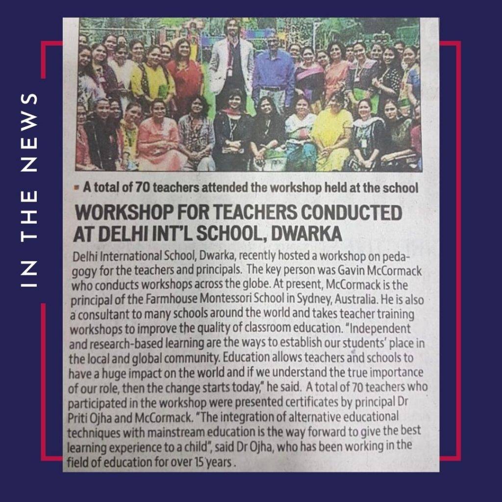 Workshop for teachers