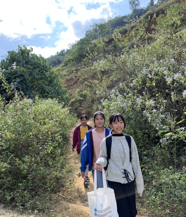 Blue Dragon - Students going to school
