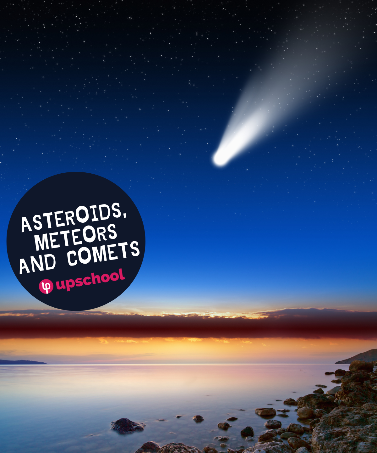 Asteroids meteors comets